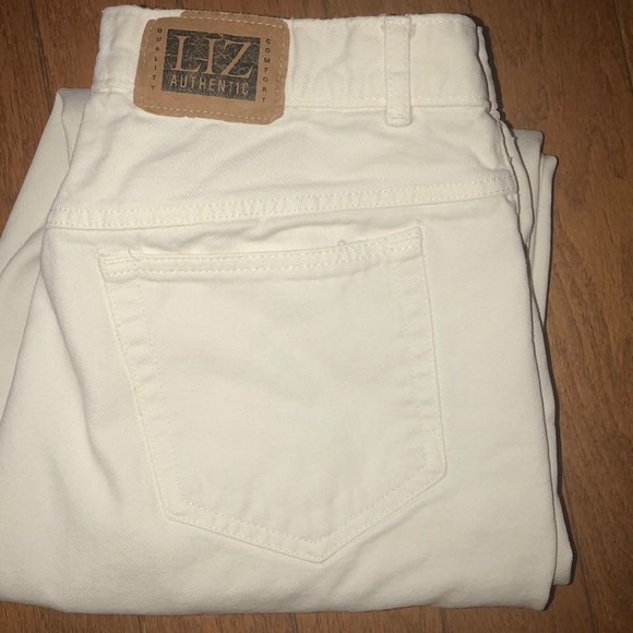 liz claiborne white jeans